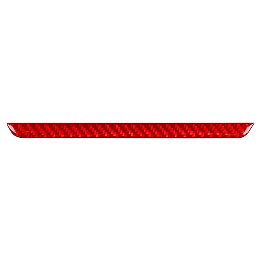 Radio CD Lower Panel Cover Trim Strip For Volkswagen Passat B5 2001-2005 Red