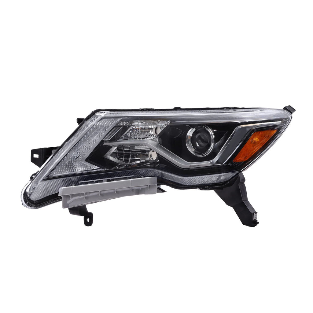 Headlight Assembly Left Side for Nissan Pathfinder (2017–2020) Halogen LED DRL