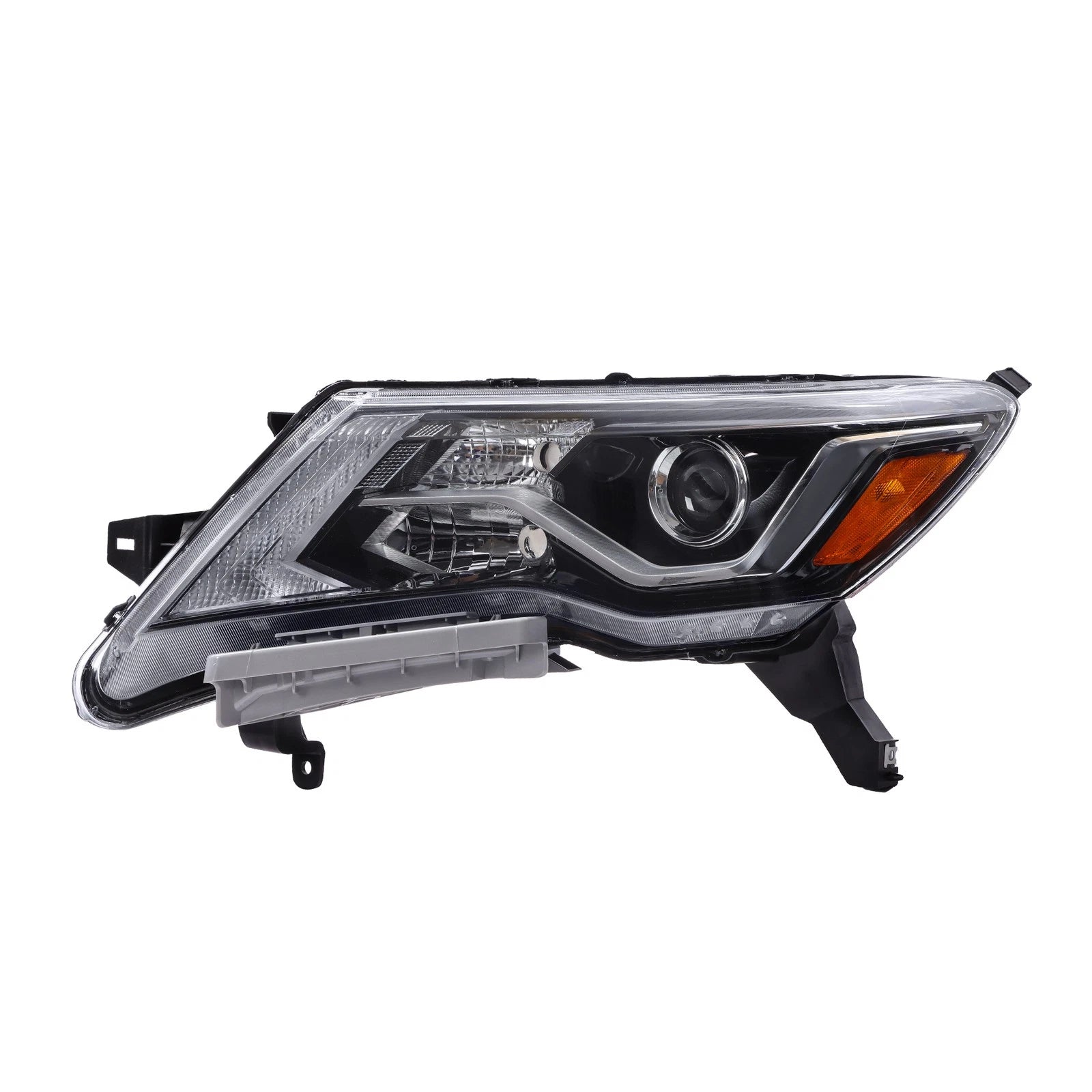 Headlight Assembly Left Side for Nissan Pathfinder (2017–2020) Halogen LED DRL