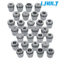 Set of 29 ER40 Precision Spring Collets for Milling Lathe Chuck Tool