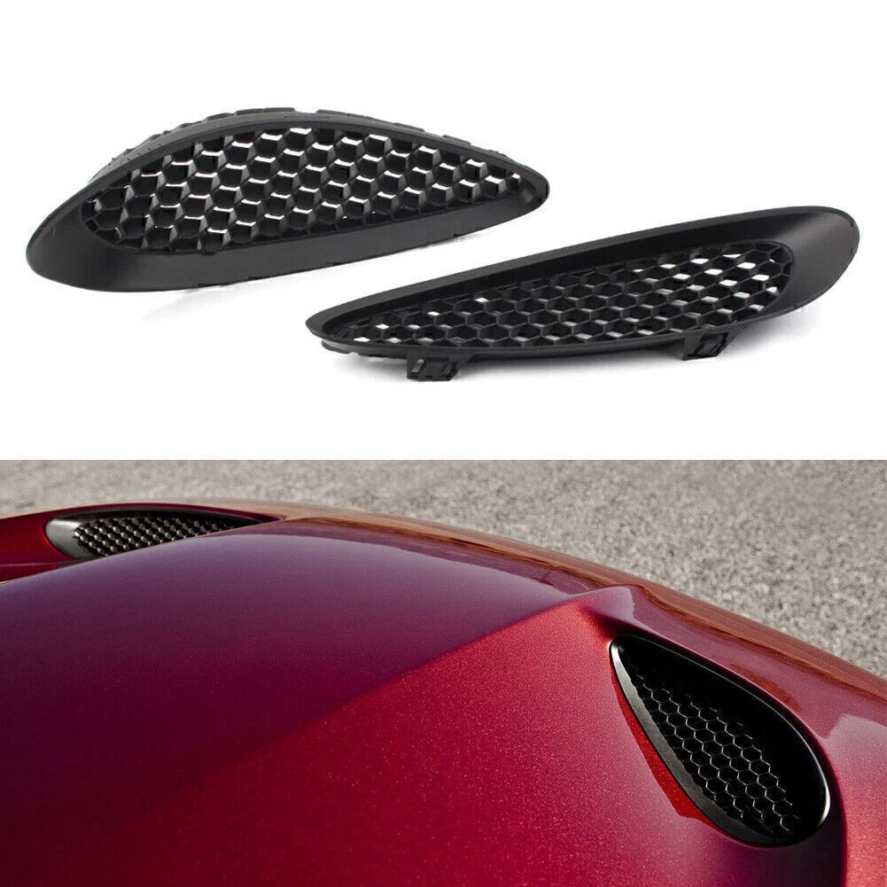 Pair Hood Trim Bezel for Jeep Grand Cherokee (2012–2019) 6.4L Engine