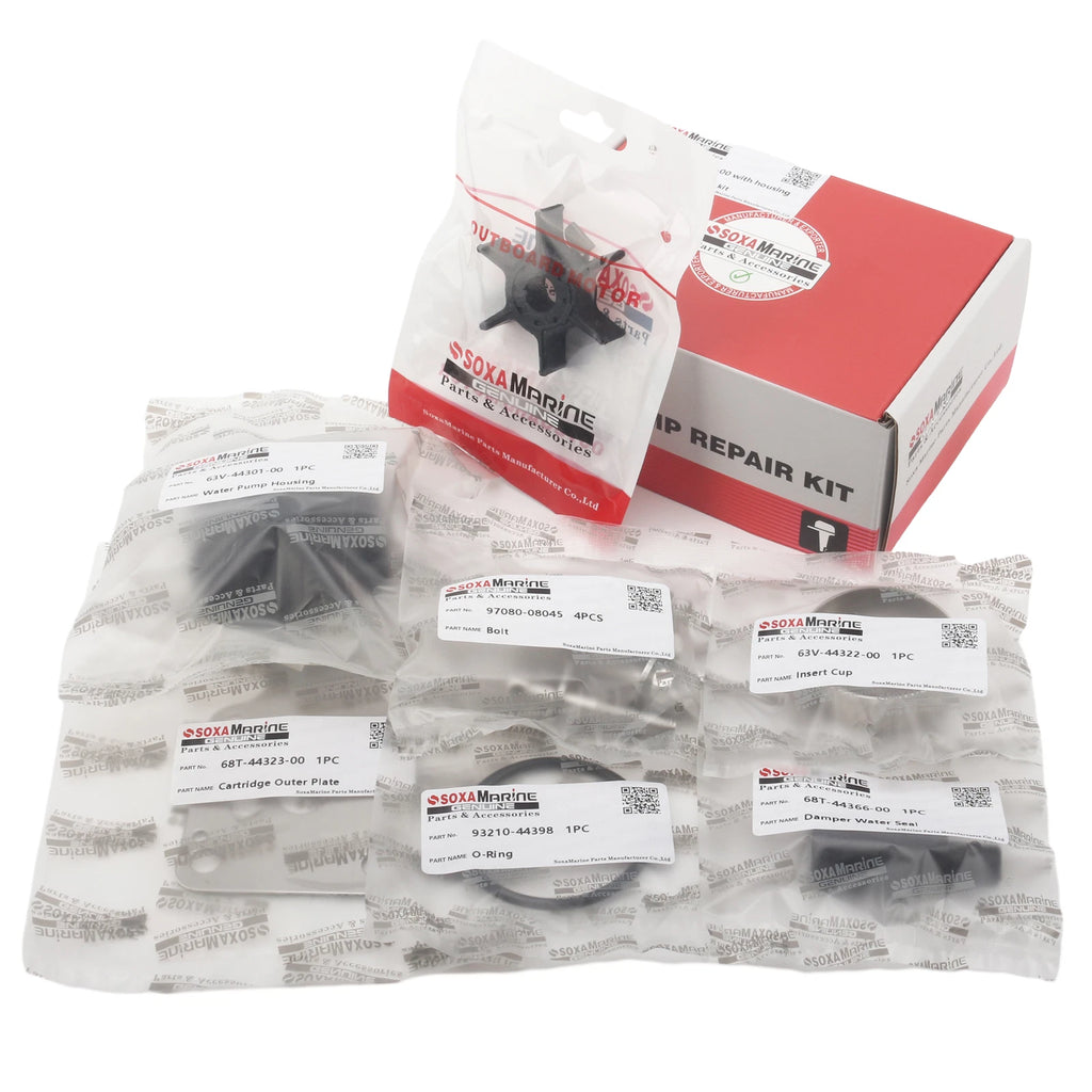 Water Pump Rebuild Service Kit for Yamaha Outboard (68T-W0078-00)