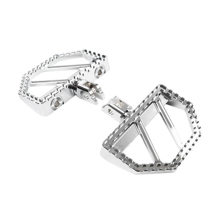 Chrome Front Foot Pegs for Harley Softail (2018–2023)