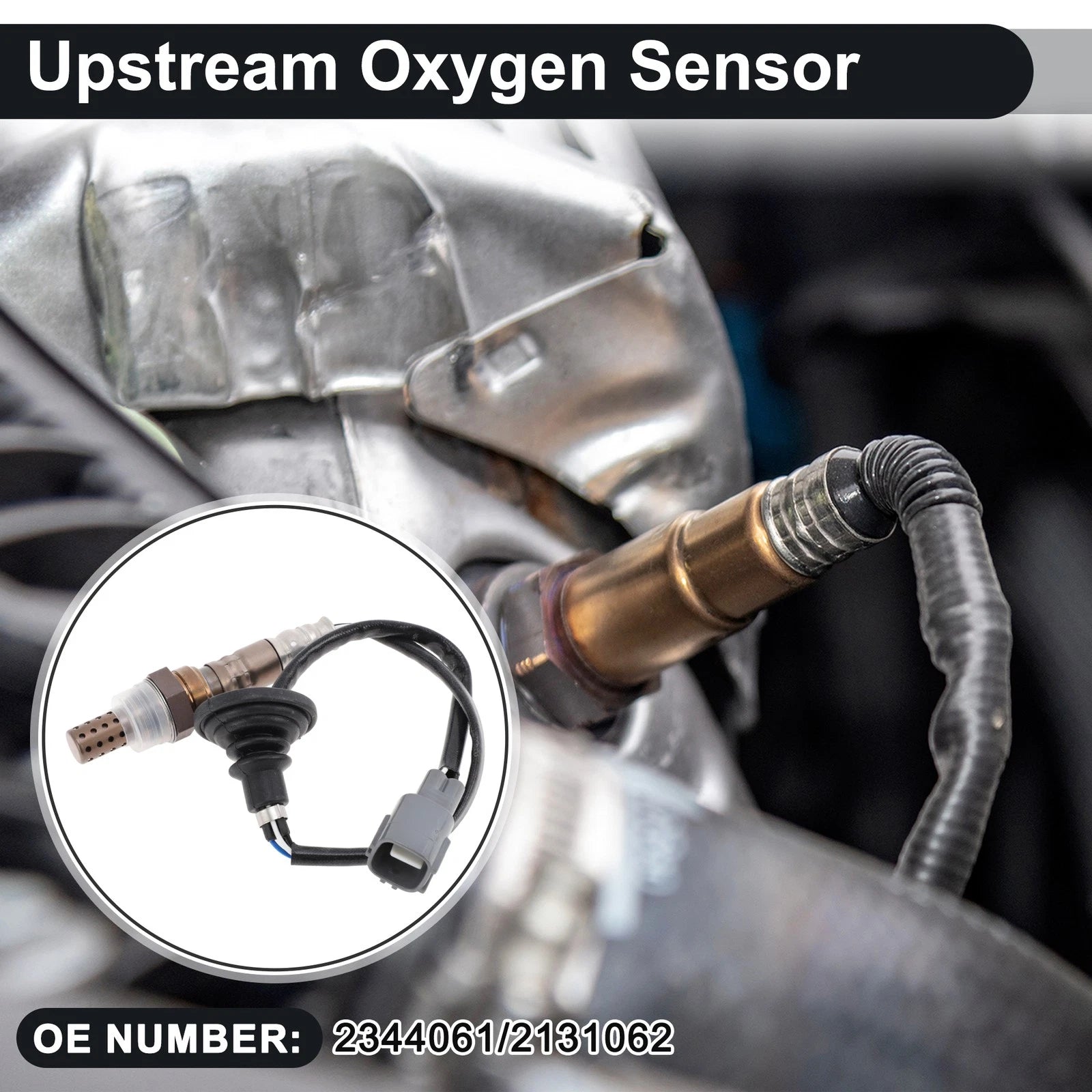 Upstream Oxygen Sensor for Toyota Avalon V6 3.0L (1995–2004) O2 Sensor No. 2344061