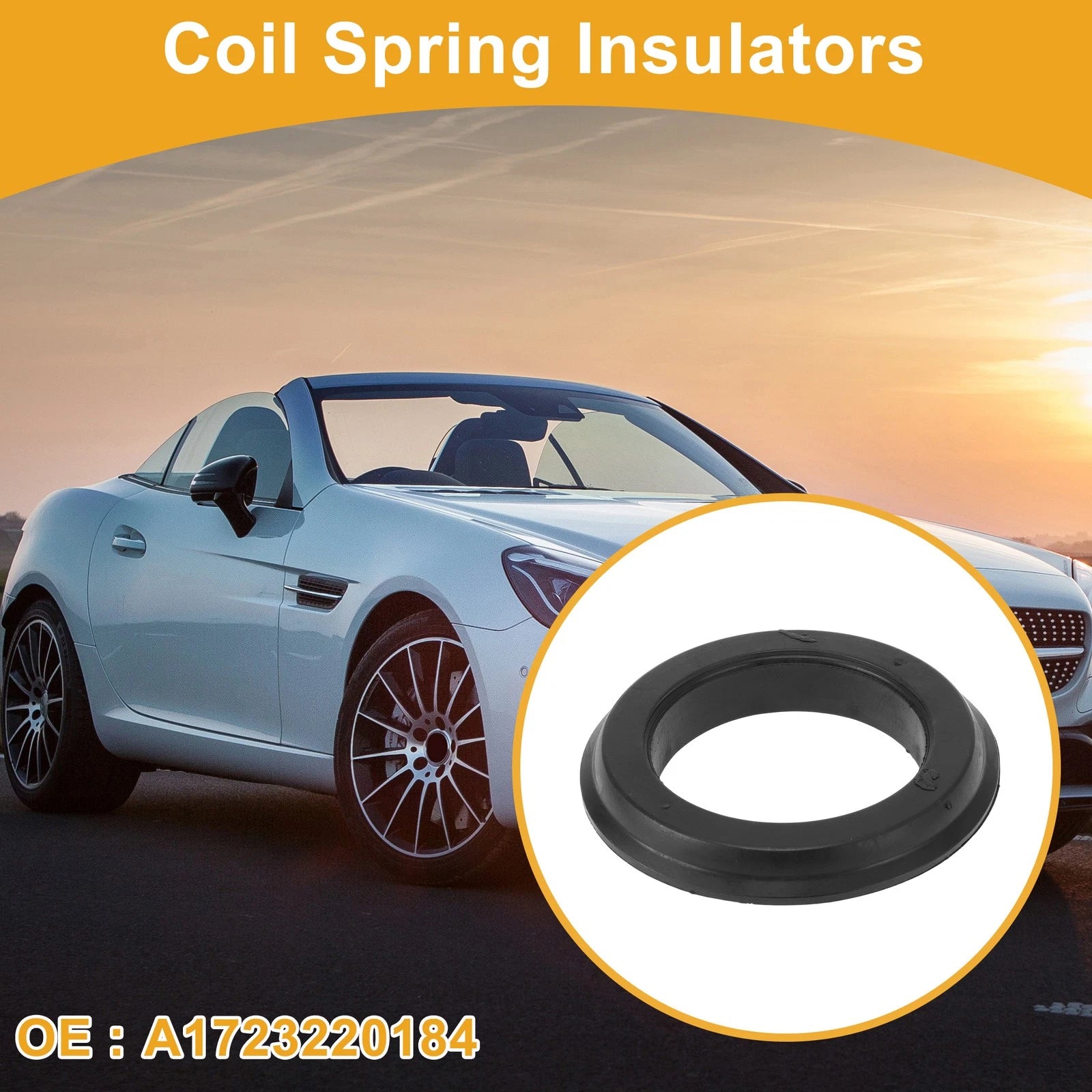 Upper Coil Spring Insulator Replacement for Mercedes-Benz SLC43 (2017–2019)