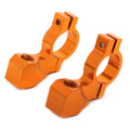 10mm 7/8" Thread Motorcycle Handlebar Rearview Mirror Mount Clamp Adapter