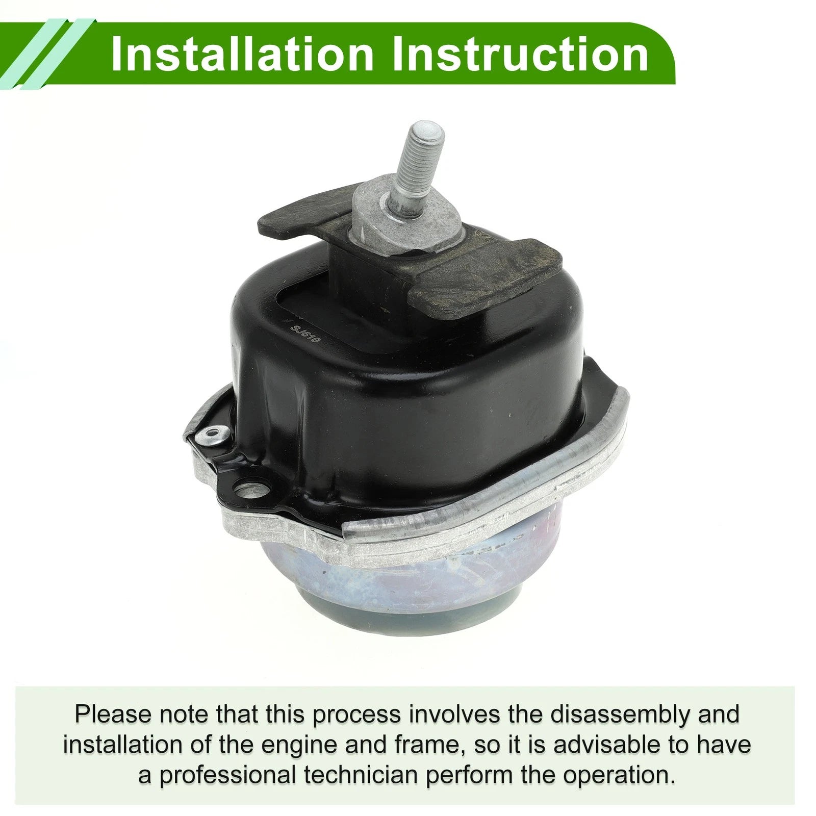 Engine Motor Mount Replacement for BMW X5 F15 2014–2018 28i