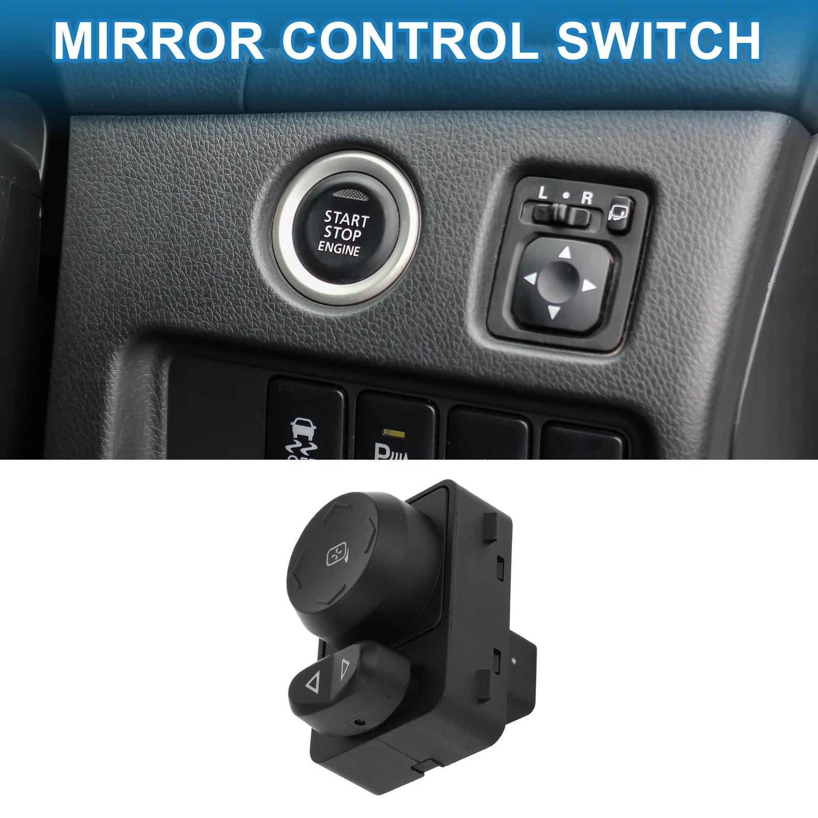 Car Mirror Switch Replacement for Chevrolet Traverse and Saturn Outlook (2009–2017)