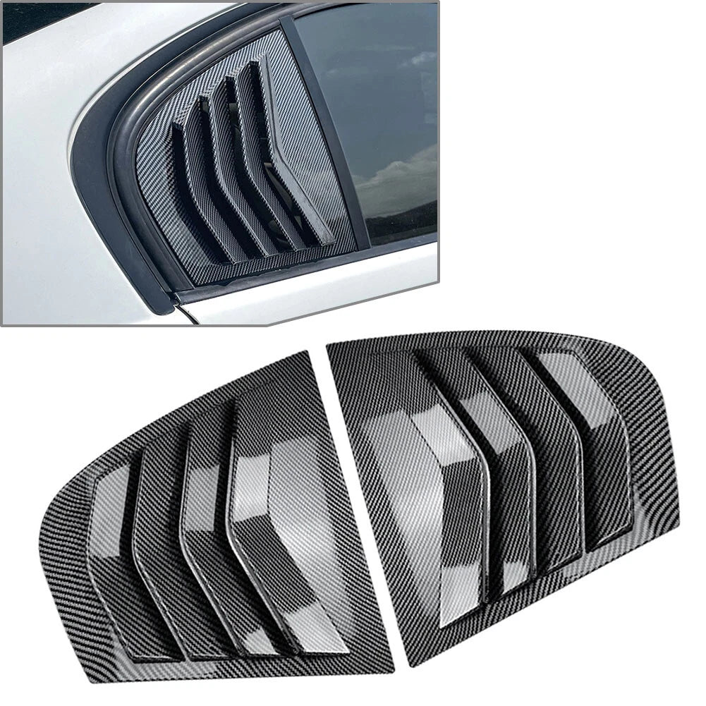 Rear Window Side Vent Shutter Louver Cover Trim for BMW 3 Series E90 (2005–2013)