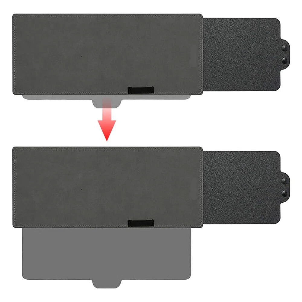 Universal Car Sun Visor Sunshade Retractable Anti-glare Black