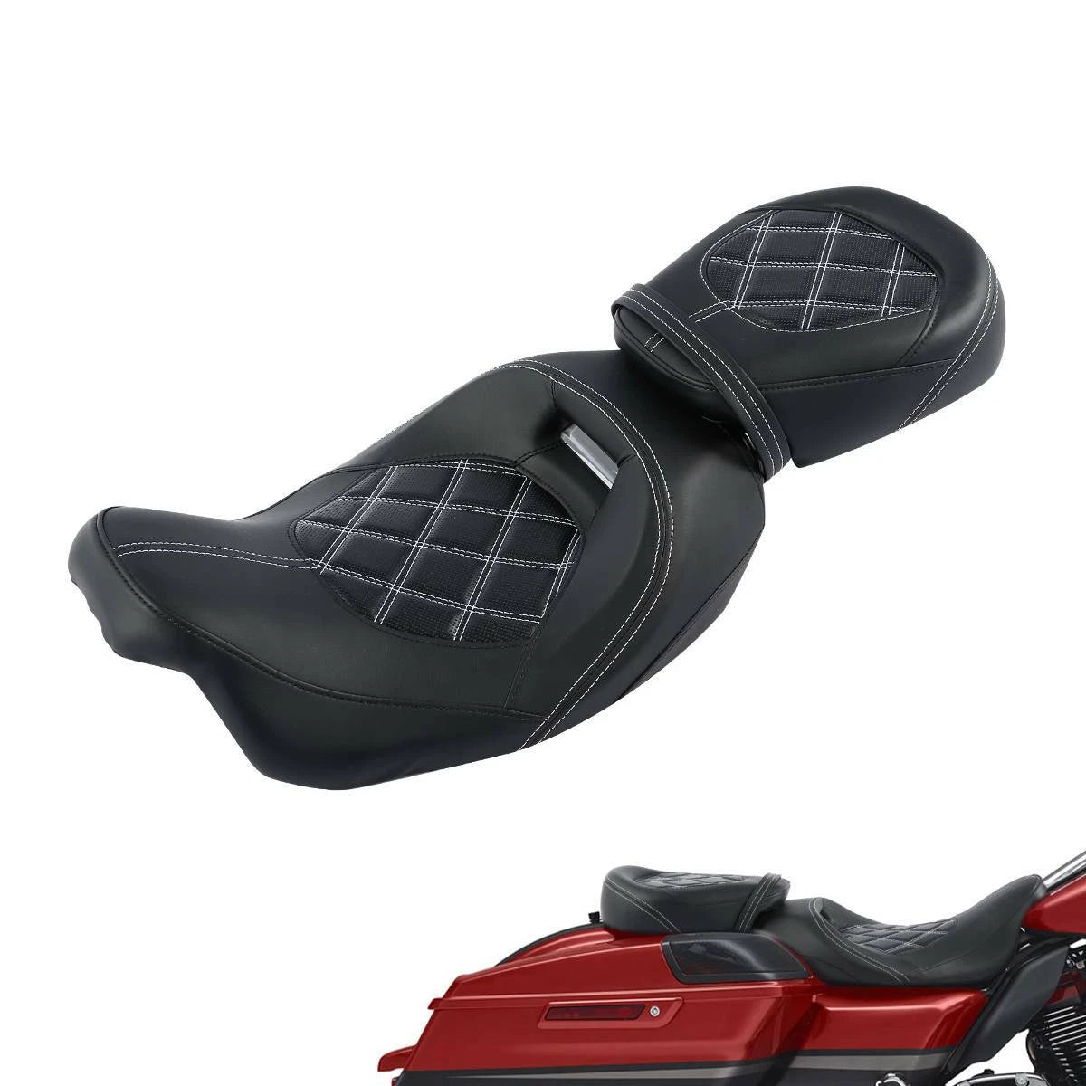 Saddlebag Lid Covers for Harley Road Glide (2014–2023)