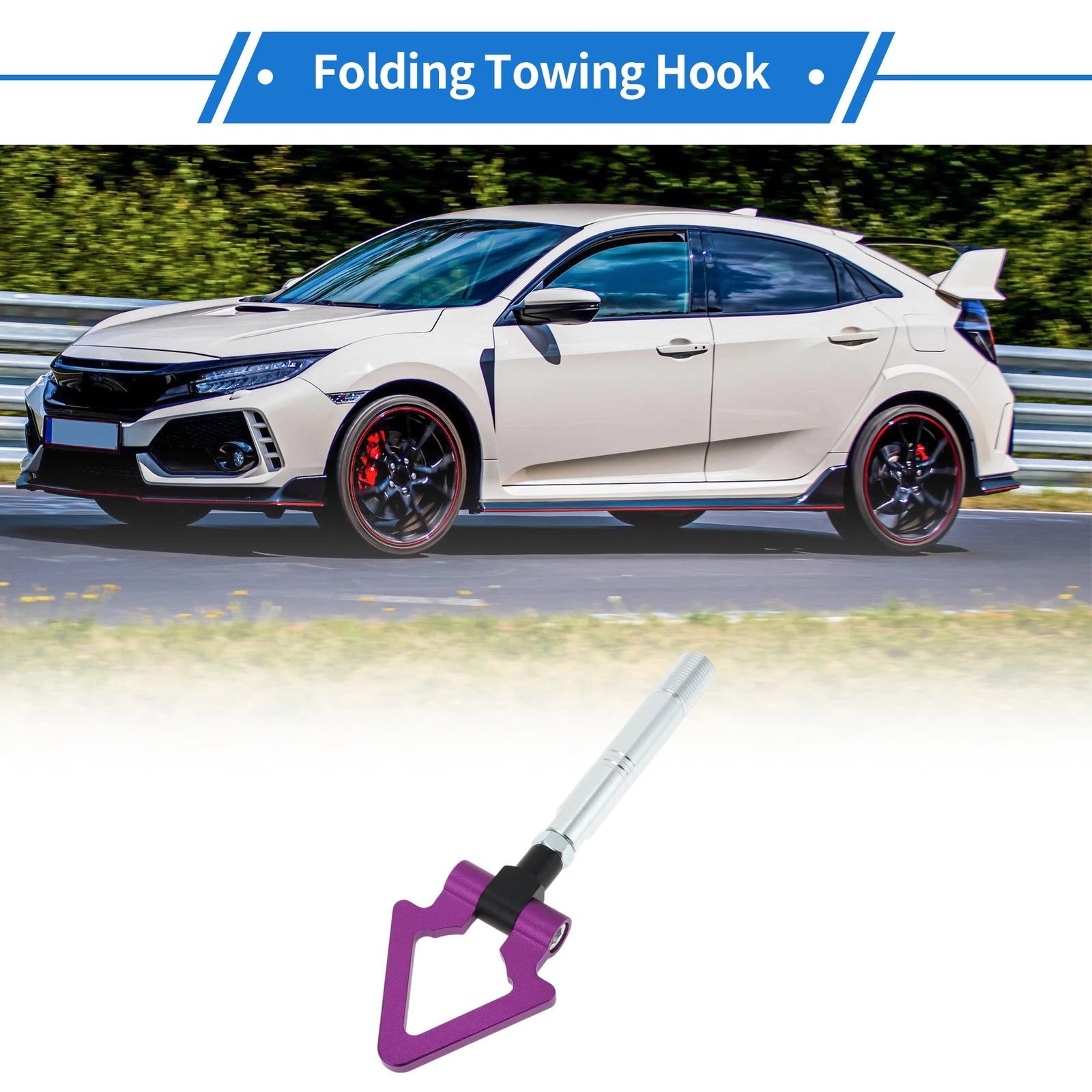 Triangle Tow Hook Replacement for Toyota Hilux (2011–2020)