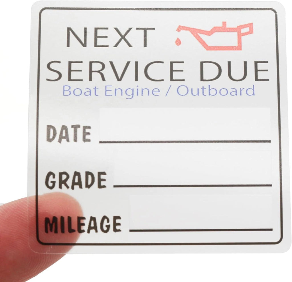 Maintenance Decal Roll for Boat Yacht & PWC (220 Pcs, 2" X 2")