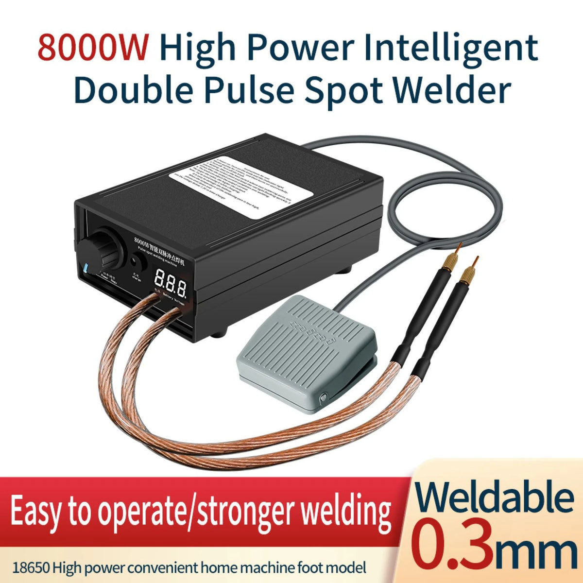 Spot Welder Machine Kit for 18650 Battery (DIY)