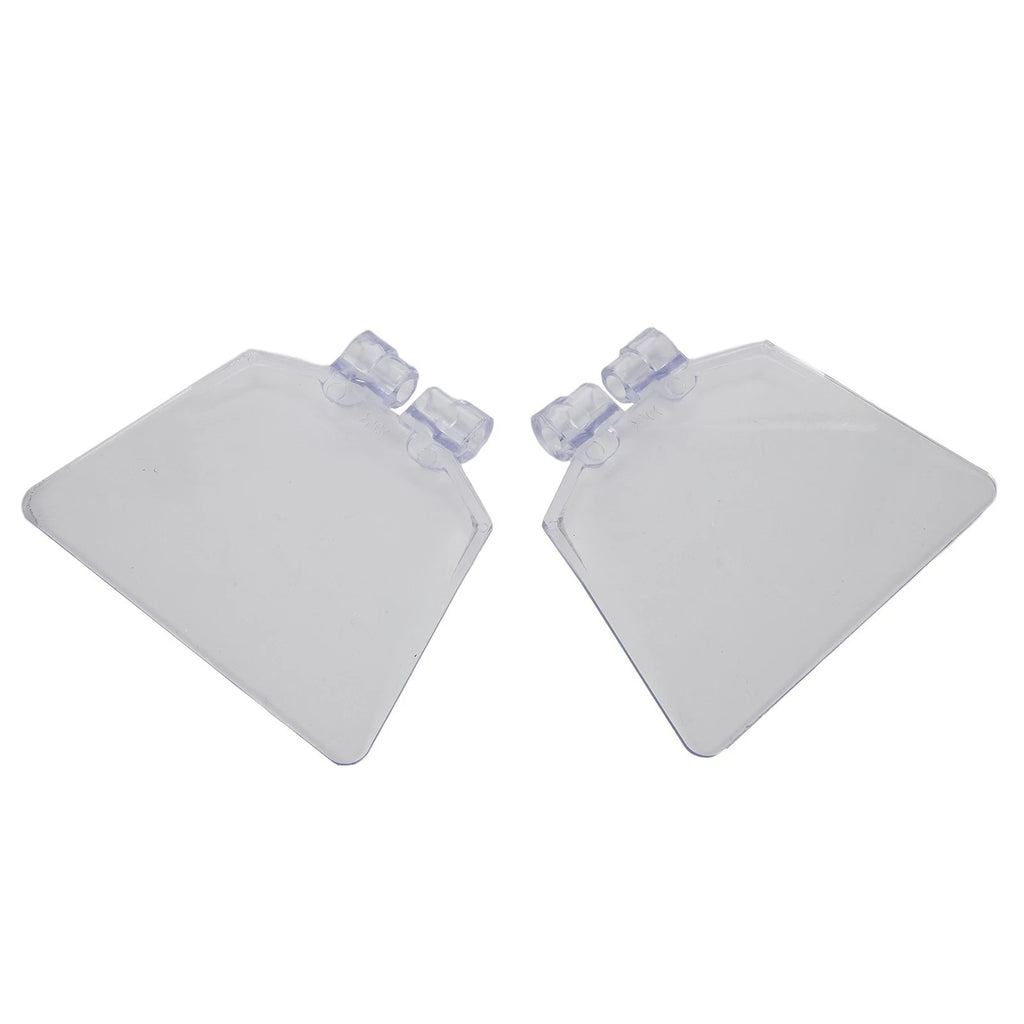 2X Replacement Transparent Eye Shields for Safety Standards