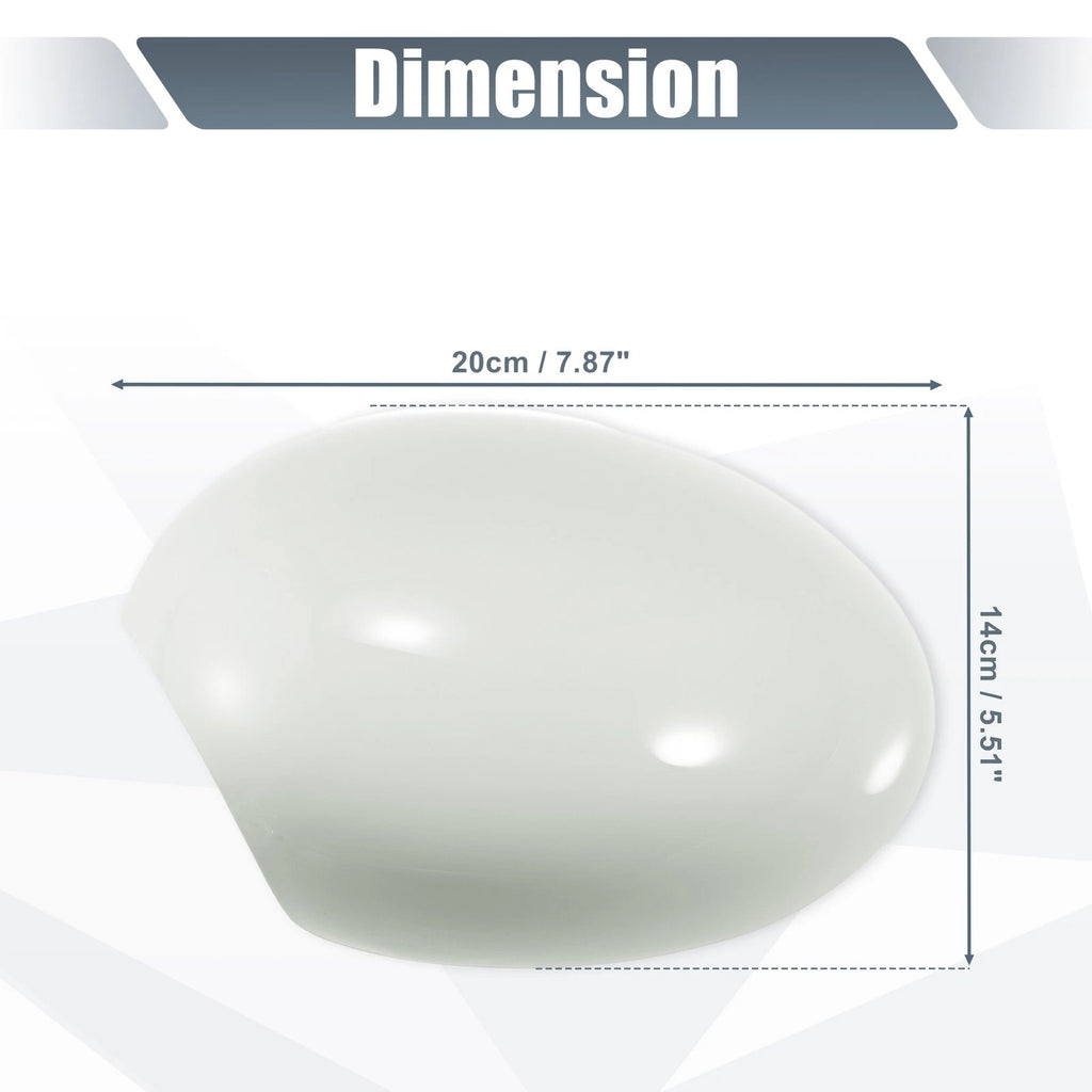 Left Side Mirror Cover Cap Replacement for BMW Mini Clubman R55 (2007–2015)