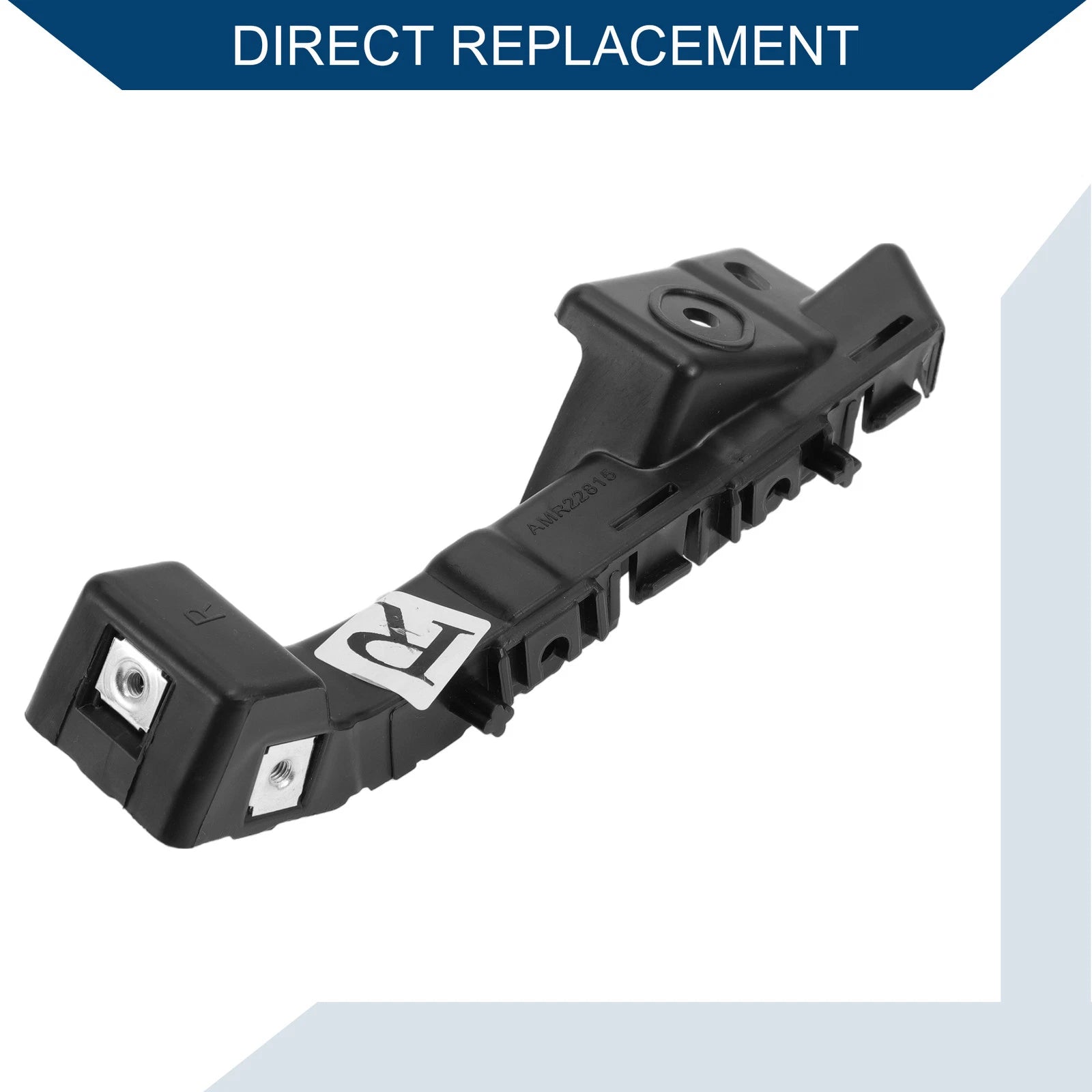 Right Front Bumper Support Bracket for Chevy Malibu (2016–2022) ABS Black