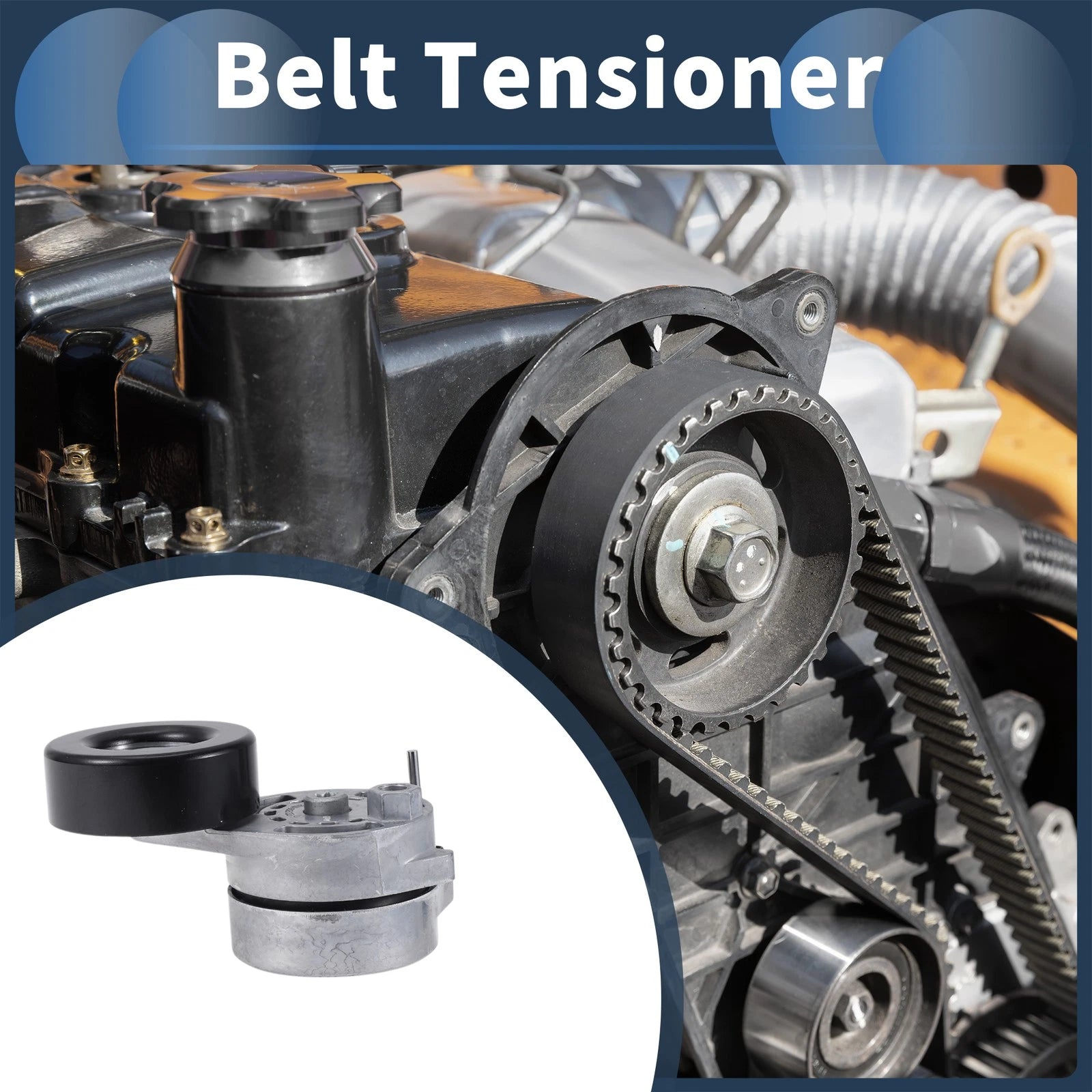 Belt Tensioner for Audi A6 (2004–2011) Metal 1 Piece