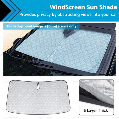 6 Layer WindScreen Sun Shade for Nissan Xtrail T33 (2022–2025) UV Protection