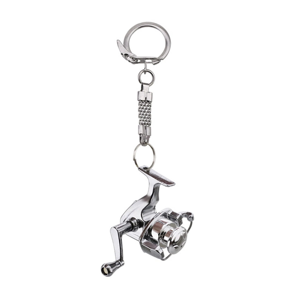 Key Chain with Drum Wheel Design for Anglers