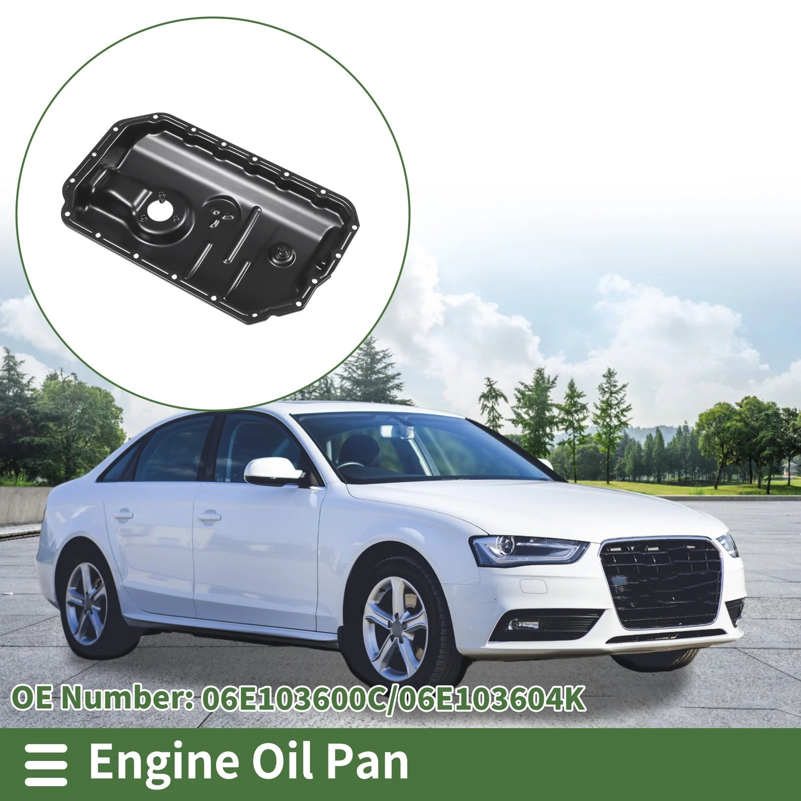 Engine Oil Pan Replacement for Audi A4 (2007–2015)