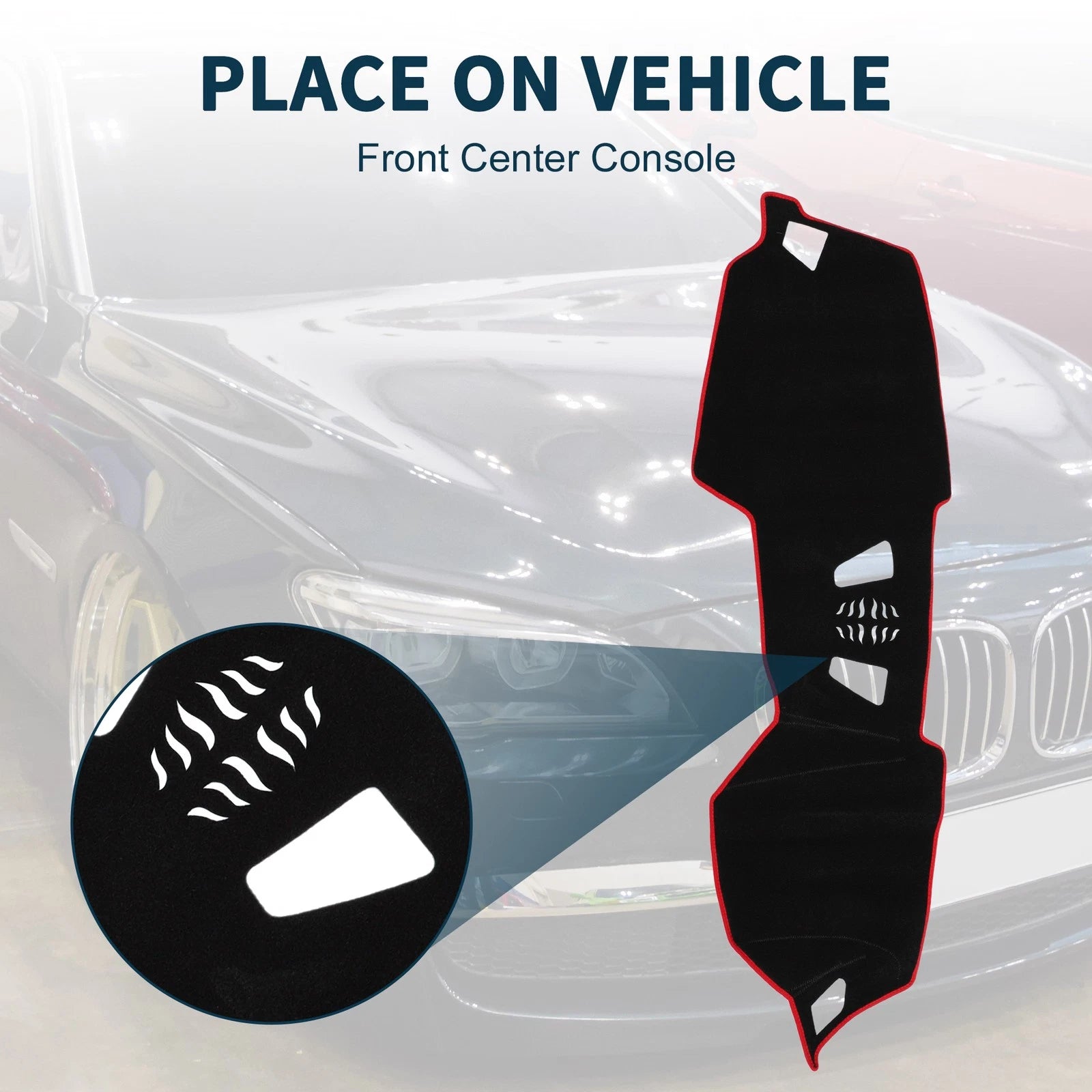 Dashboard Dash Cover Mat Replacement for BMW 4 Series 21 Sun Protector