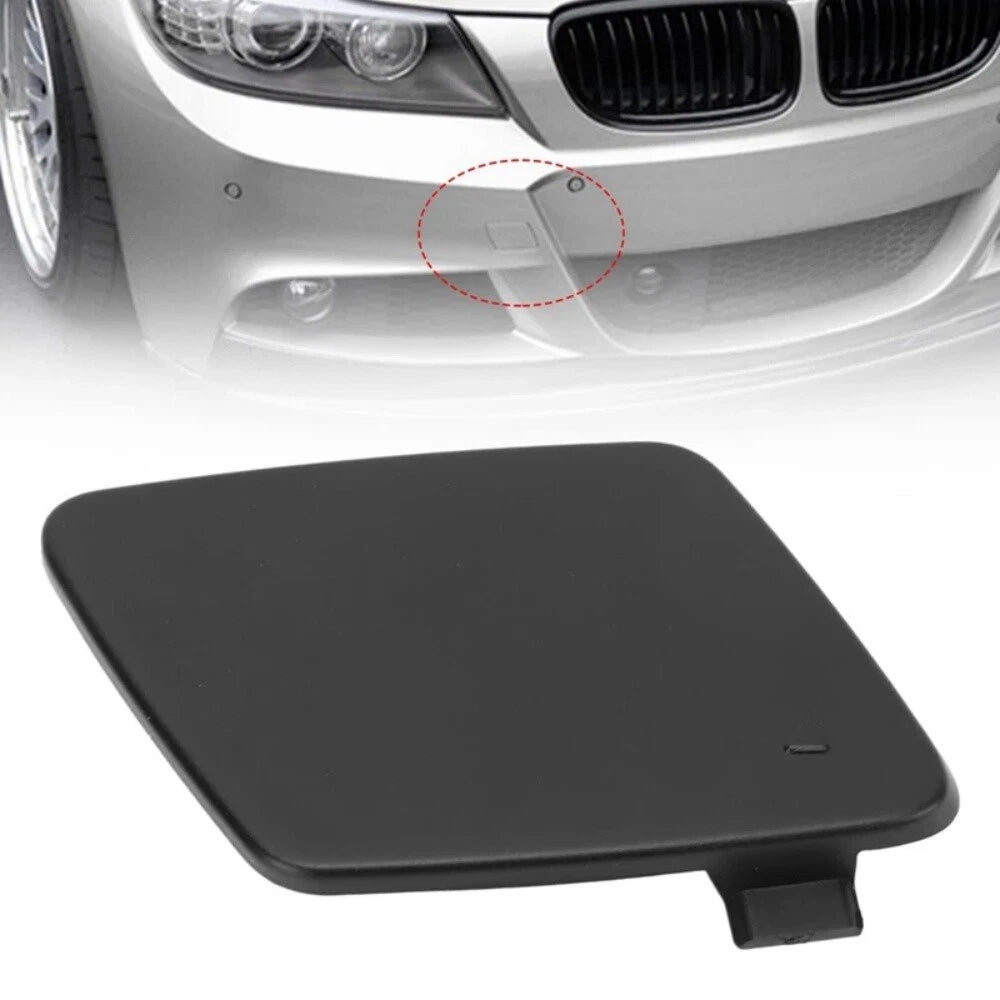 Front Bumper Tow Hook Eye Cover for BMW 3 Series E90 E91 (2009–2012) 51117891391, 7891391