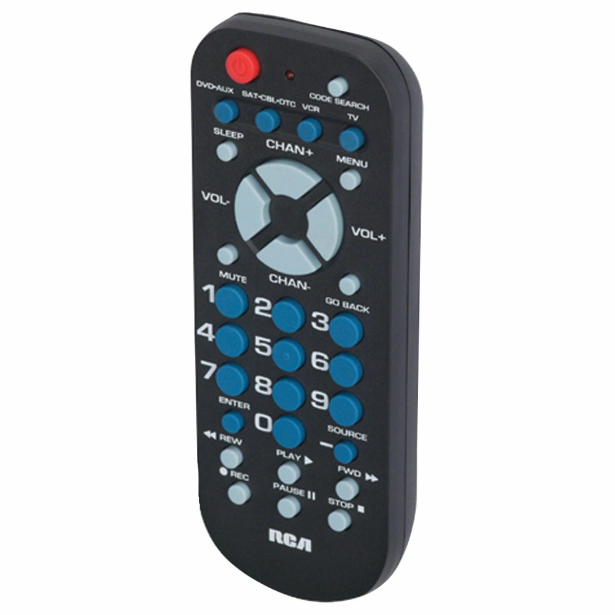 RCA RCR504BE Universal Remote for Multiple Devices (4-Device)