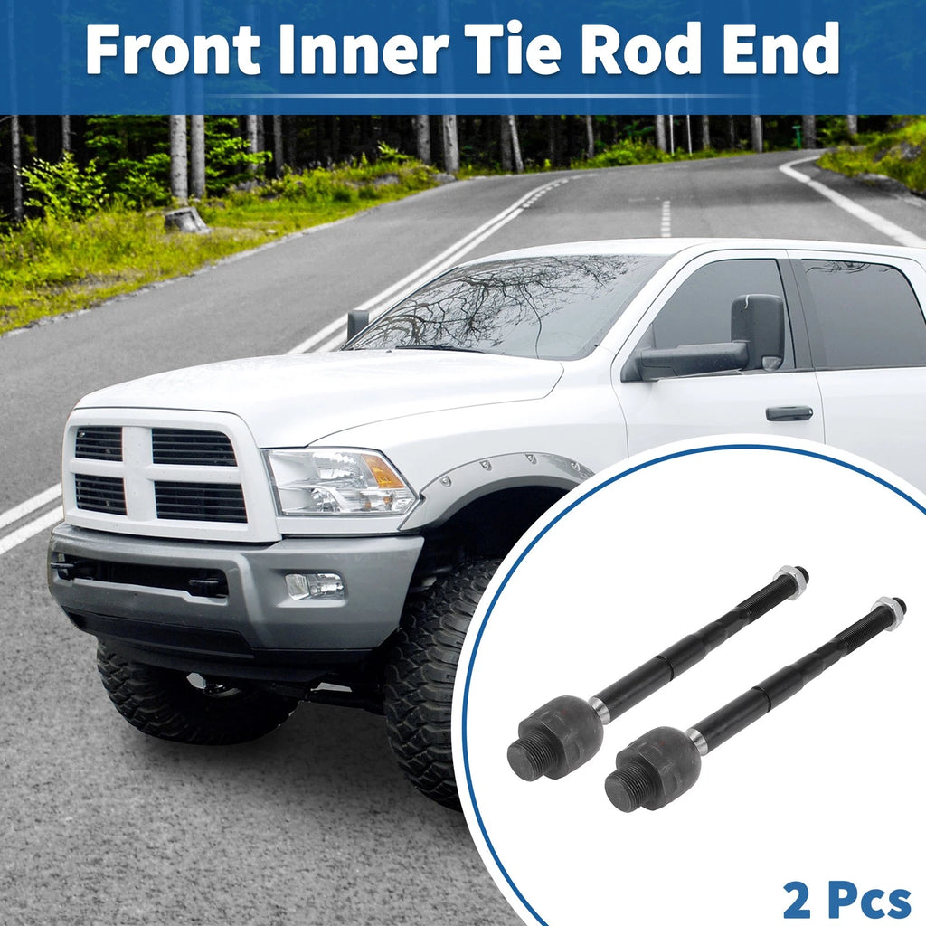 2 Pcs Front Inner Tie Rod End Links Replacement for Dodge Dakota (2005–2010)