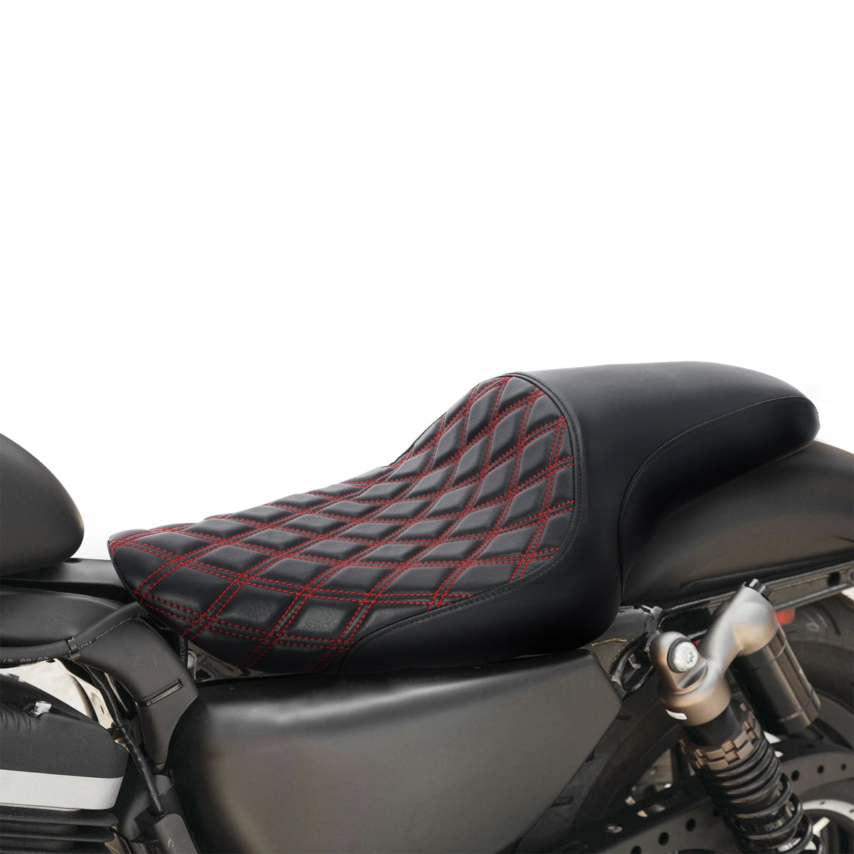 Driver Rear Passenger Seat for Harley Sportster XL 883 1200 (2004–2022)