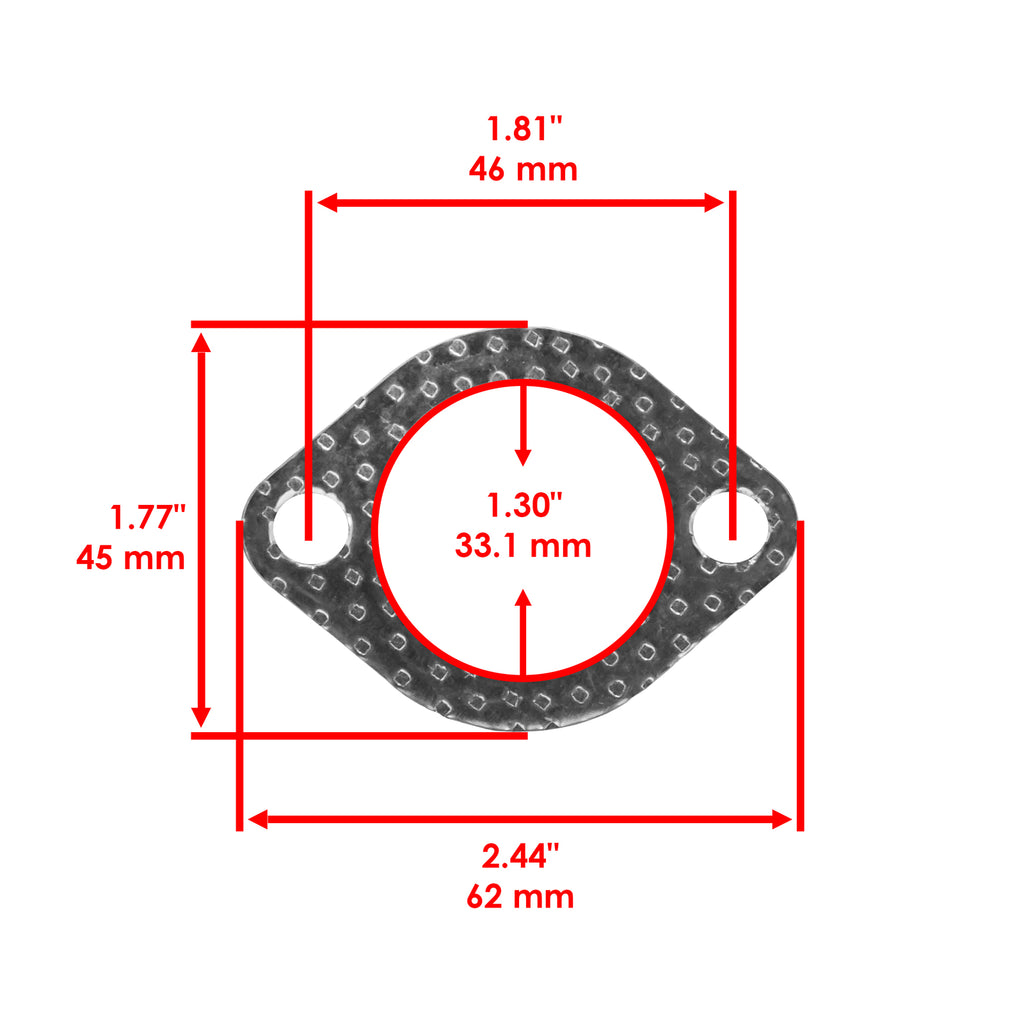 Muffler Gasket Replacement for Ariens and Gravely (Fits Multiple Models)