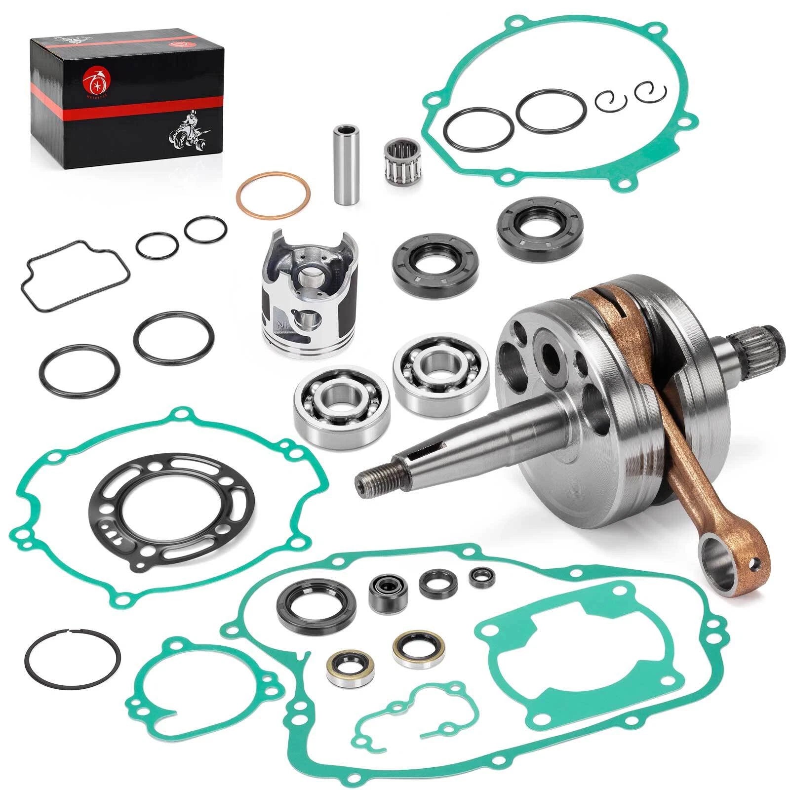 Engine Rebuild Kit for Kawasaki KX85 (2001–2005) - Crankshaft, Gaskets, Bearings