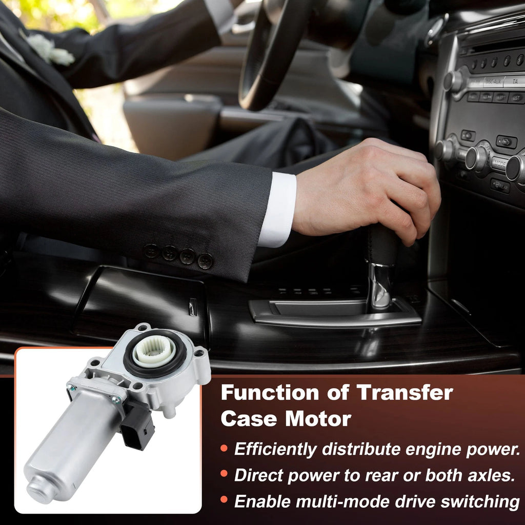 Transfer Case Shift Motor Replacement for BMW X3 X5 X6 (2004–2013)