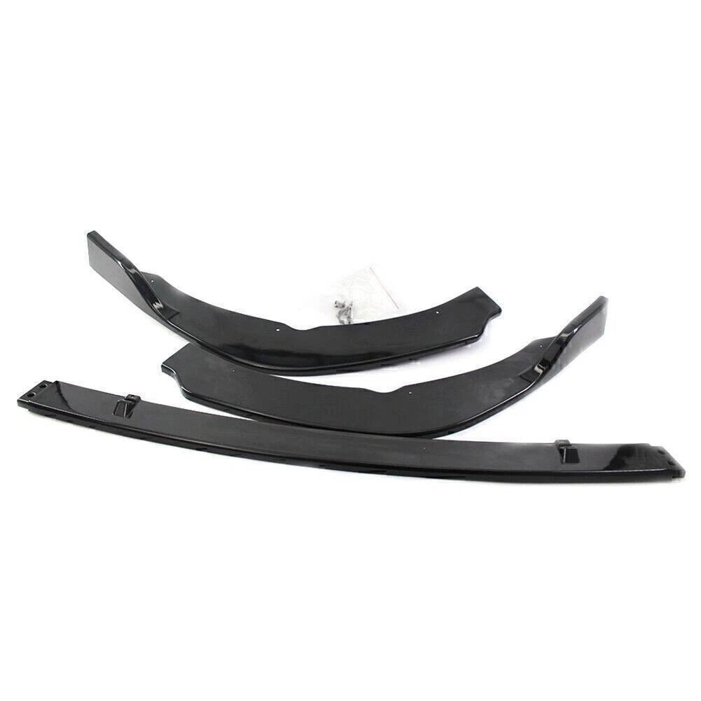 Front Bumper Lip Chin Spoiler Splitter Gloss Black for Toyota Camry (2018–2024)