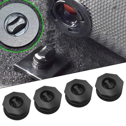 Clips Fastener Set of 4 for Car Carpet Fittings (Universal)