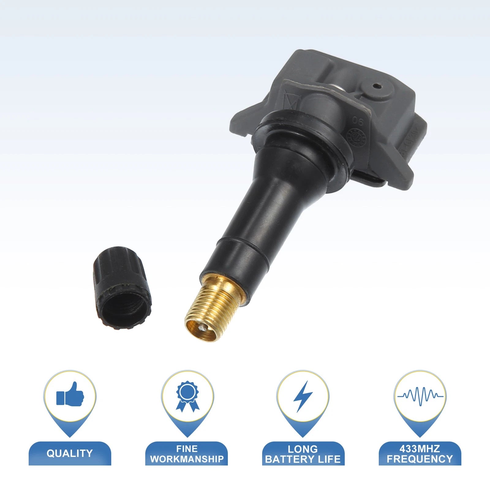 TPMS Sensor 433MHz Replacement 4pcs for Hyundai Sonata DN8 (2019–2020)