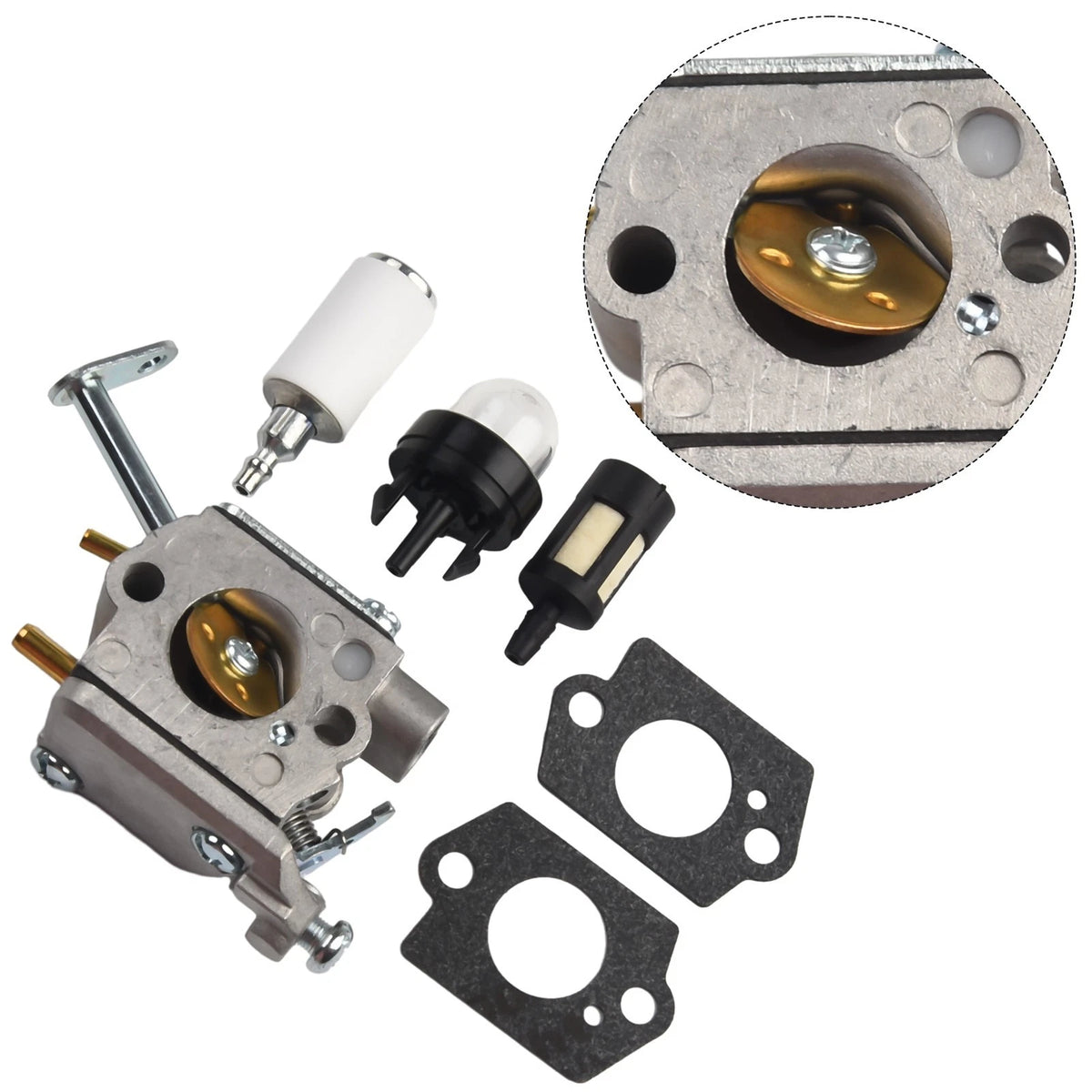 Carburetor for Homelite 33cc 3314 Chainsaw (Walbro WT-673)