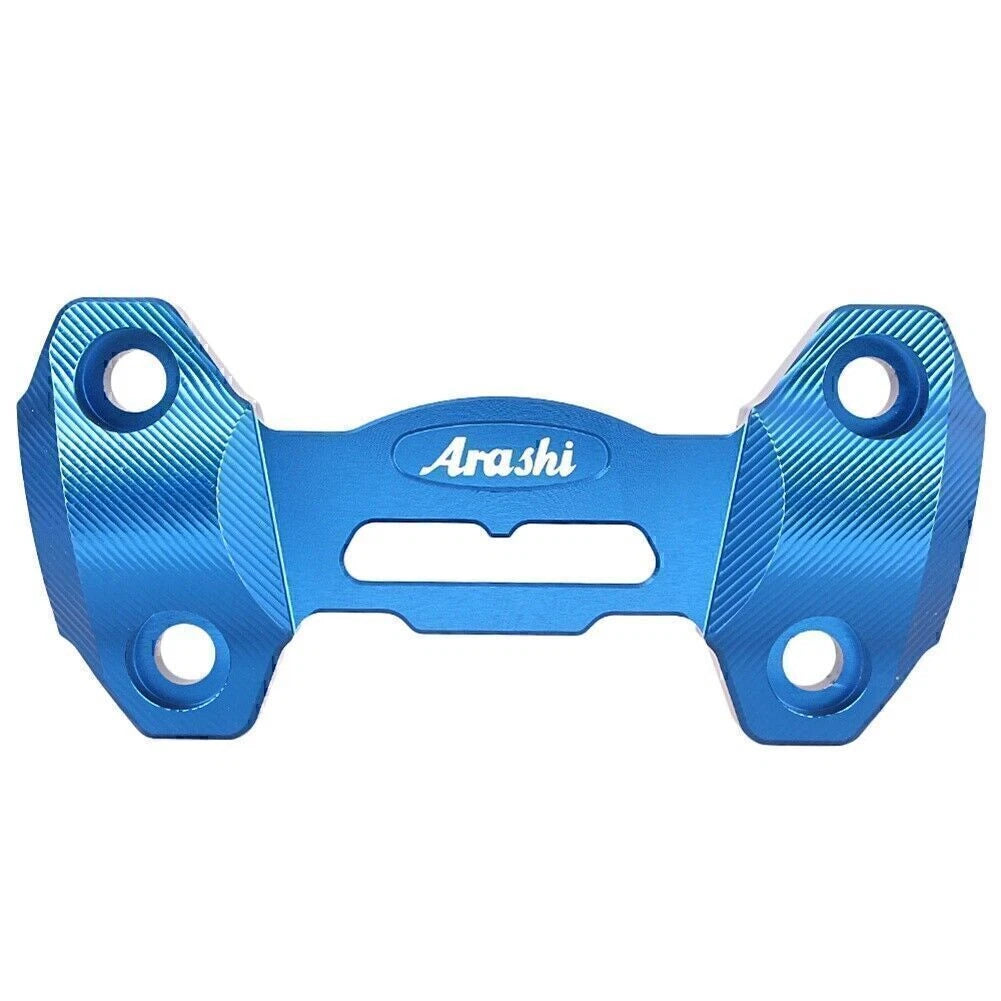 CNC Handlebar Fat Bar Mount Clamp Risers for Yamaha MT-09 (2014–2016) Blue