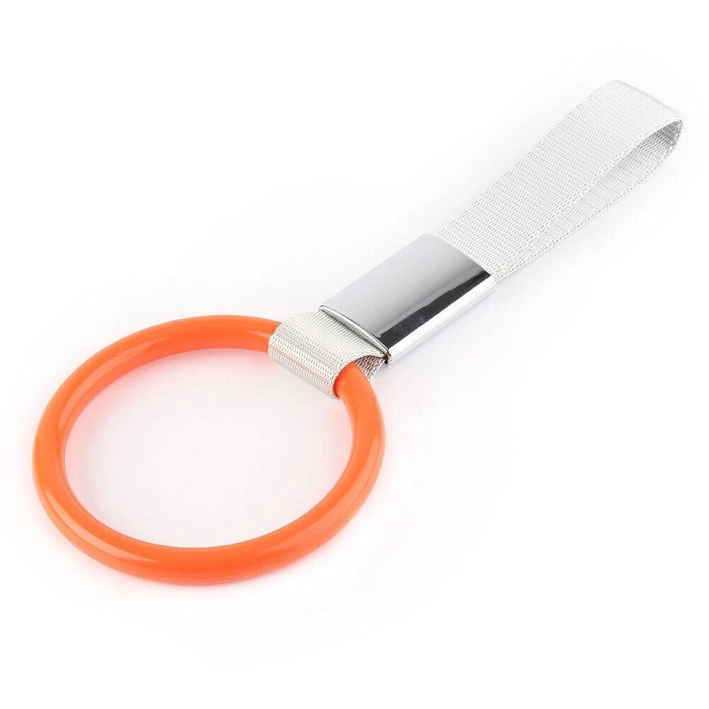 Tsurikawa Ring Handle Strap for Subway Train Bus - Orange