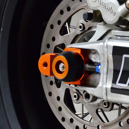 CNC Rear Axle Sliders for KTM 1190/1290 Adventure (2013–2021)