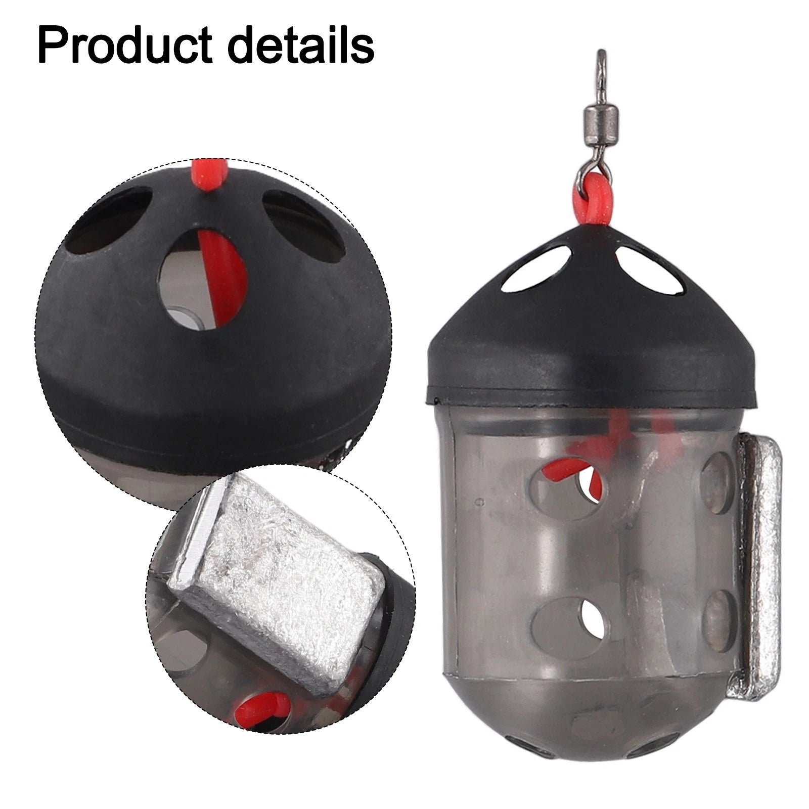Maggot Feeder Cage for Carp Fishing Accessory