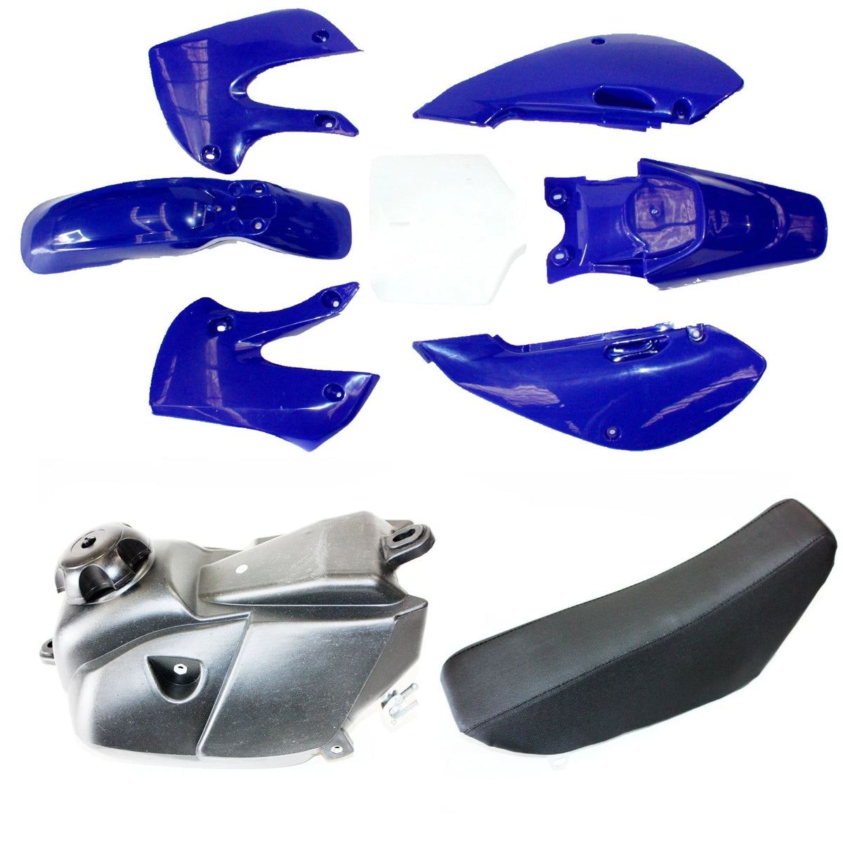 Plastic Fairing Fender Kit for KLX110 (125cc, PIT, BigFoot)