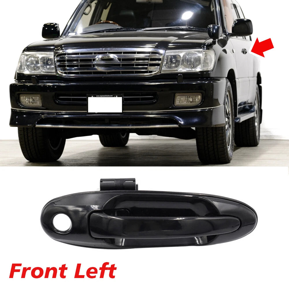 Exterior Black Door Handles for Toyota Sequoia (2001–2007) Lexus LX470 (1998–2007)