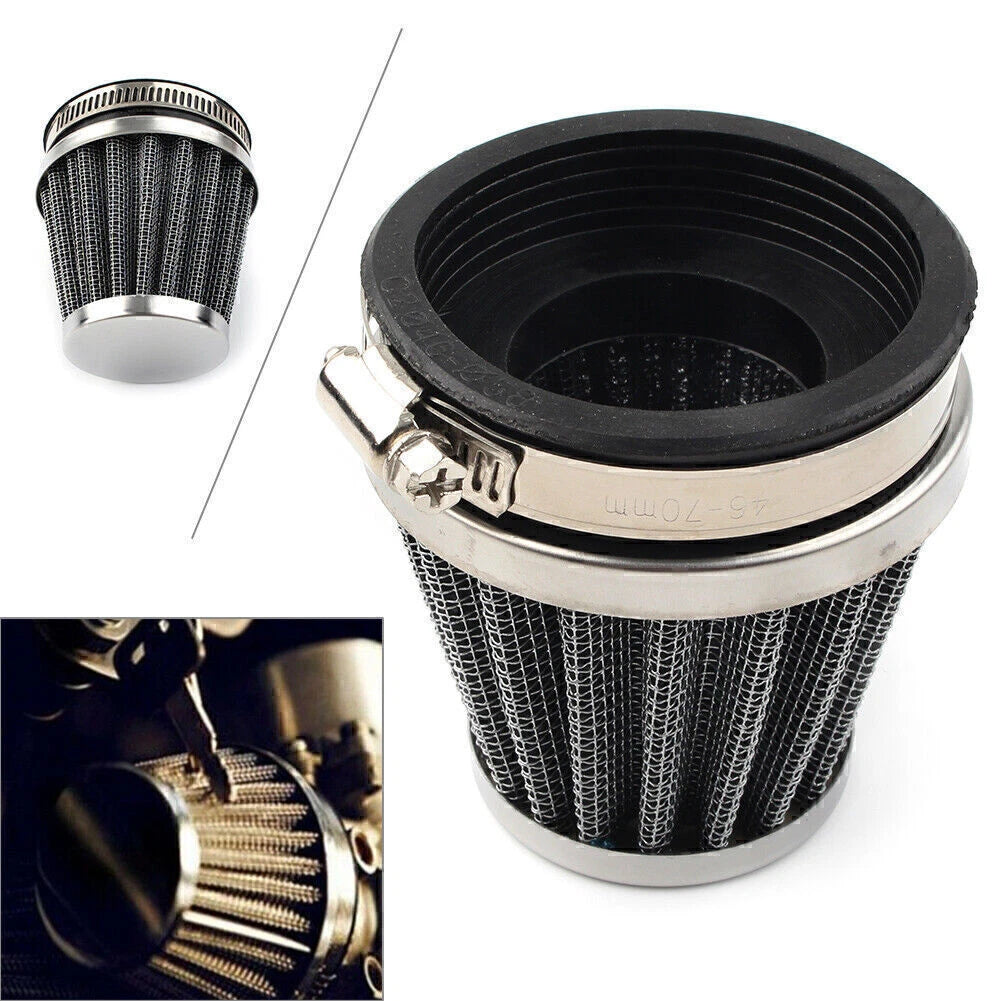 58mm Bent Neck Air Filter for GY6 Moped Scooter Motorcycle (All Years)