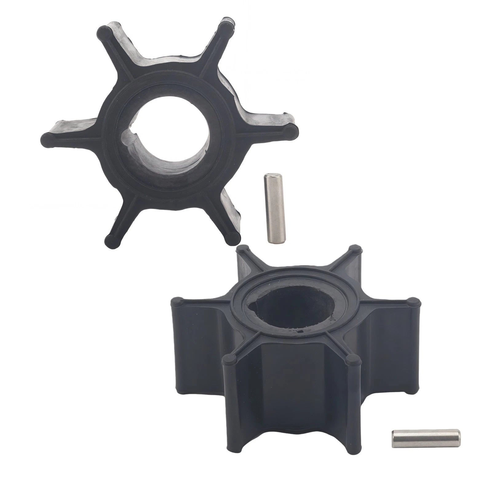 3B2650211M Water Pump Impeller & Pin for Tohatsu Nissan Outboard (6-9.8 HP)