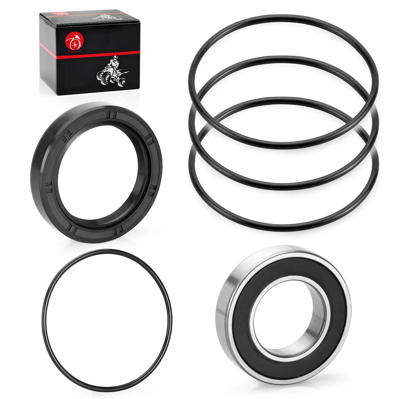 Rear Left Axle Wheel Bearing Seal for Honda Foreman Rubicon 500 (2001–2014)