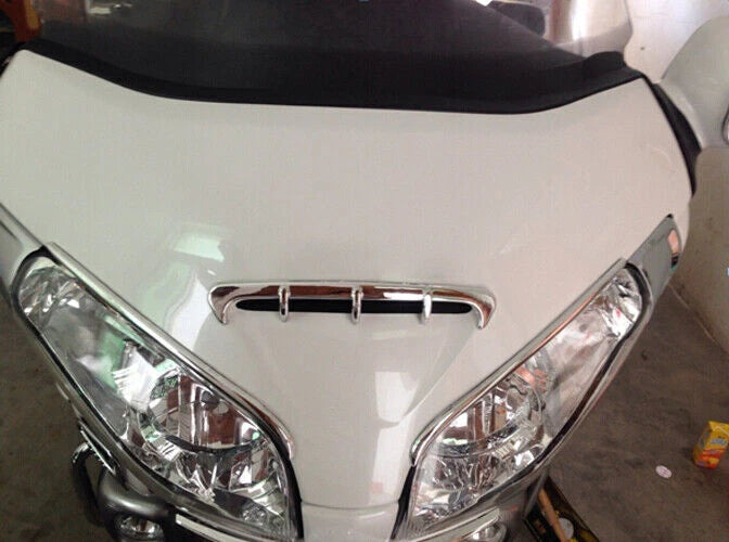 Chrome Fairing Eyebrows Trim for Honda GL1800 (2001–2011)