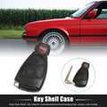 Replacement Key Fob Shell Case for Mercedes-Benz 4 Button Black (1998–2005)