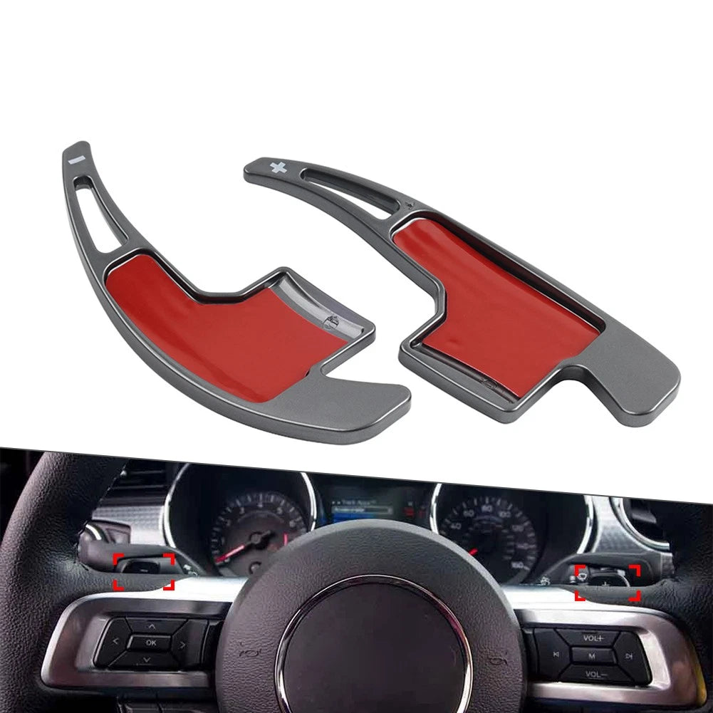 Steering Wheel Shifter Paddle Extension For Ford Mustang 2015-2023