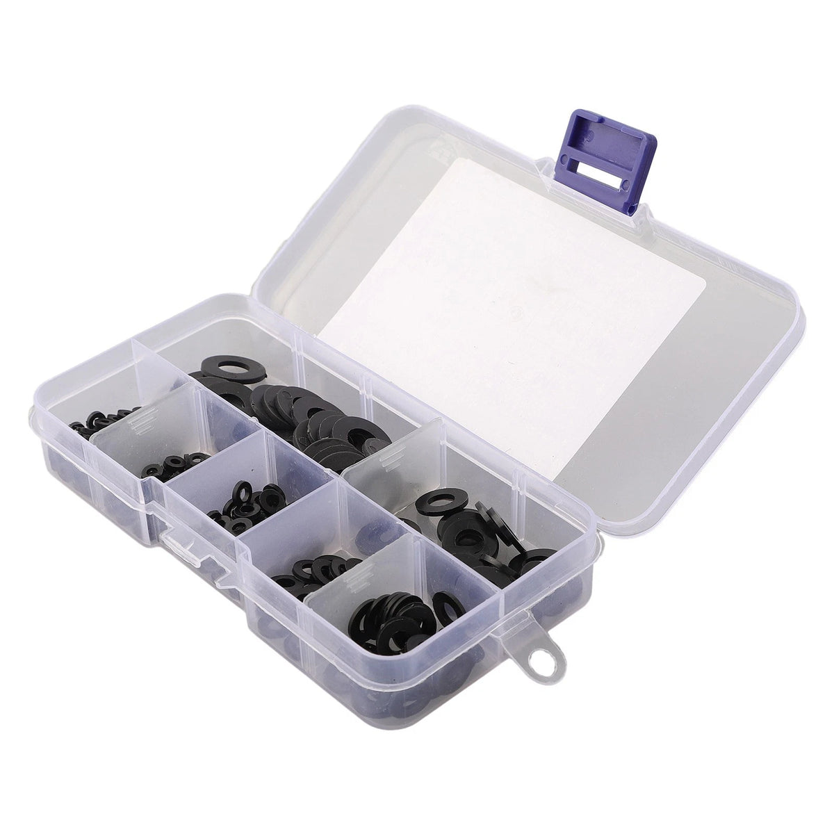 250pcs Nylon Flat Washers for M2-M8 Replacement